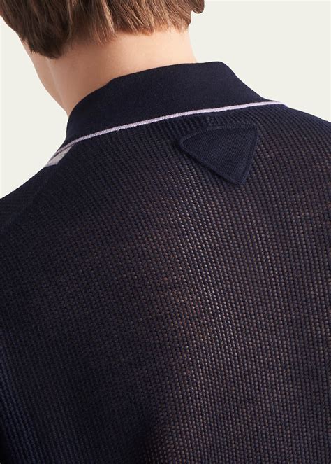 prada uomo cashmere|Prada Men's Superfine Cashmere Cardigan .